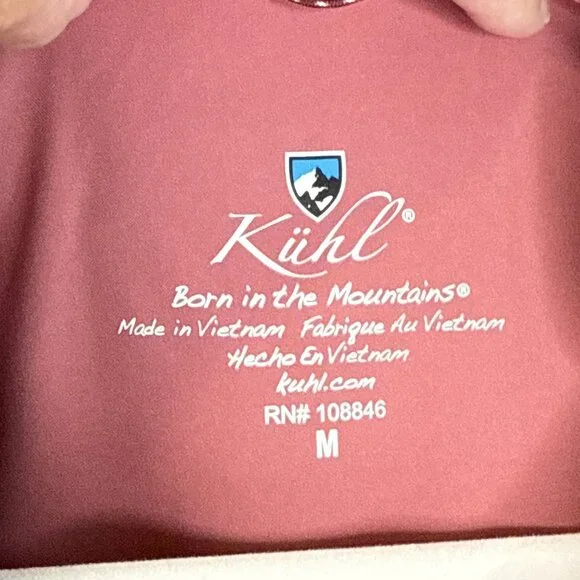 Kuhl Desert Pink Bandita Lightweight Hooded Full Zip Jacket, M - Picture 7 of 14